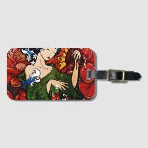Etiqueta De Bagagem Geisha