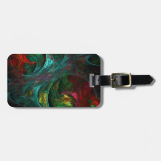 Etiqueta De Bagagem Gênesis Nova Abstrato Art