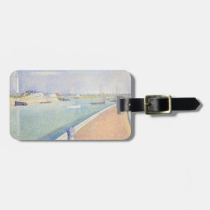 Etiqueta De Bagagem Georges Seurat - O Canal de Gravelines