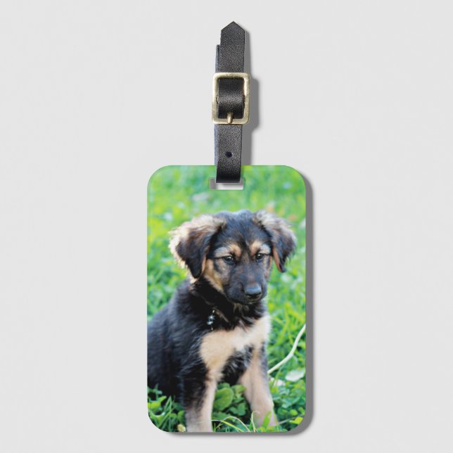 Etiqueta De Bagagem German shepherd (Frente Vertical)