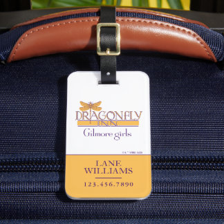 Etiqueta De Bagagem Gilmore Girls | Dragonfly Inn Logo
