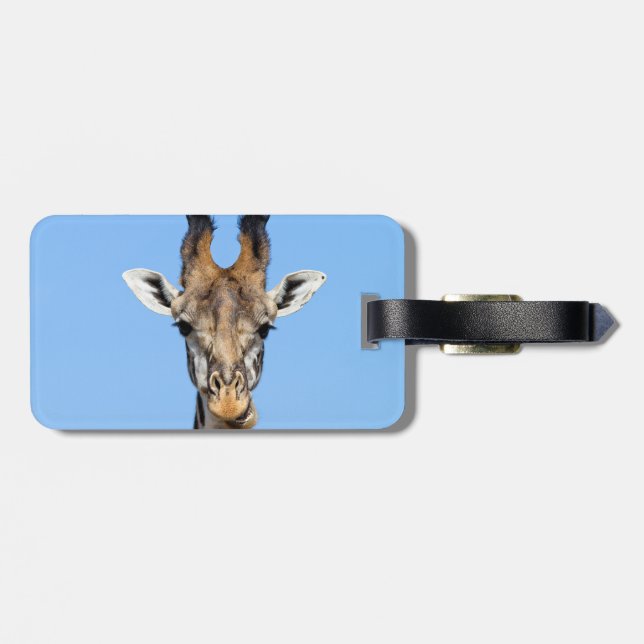 Etiqueta De Bagagem Giraffe (Traseira Horizontal)