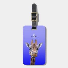 Etiqueta De Bagagem Giraffe - Bagagem