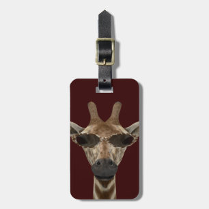 Etiqueta De Bagagem Giraffe Incognito