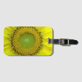Etiqueta De Bagagem Girassol Amarelo