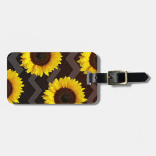 Etiqueta De Bagagem Girassol Lovin