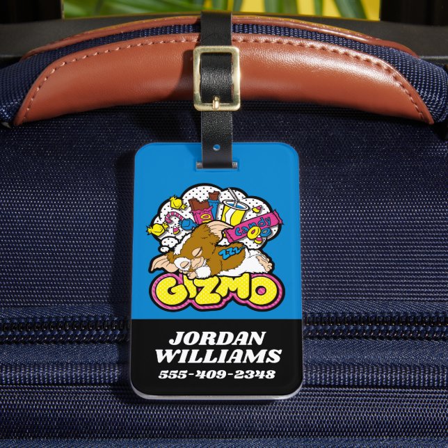 Etiqueta De Bagagem Gizmo | Sonho de doces (Frente Insitu 2)