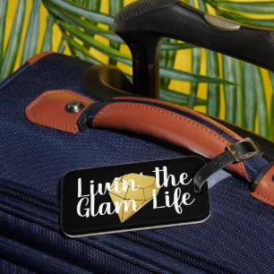 Etiqueta De Bagagem Glam Life Gema