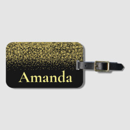 Etiqueta De Bagagem Glitter