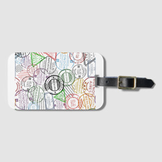 Etiqueta De Bagagem Globetrotter - Estipulou o mundo inteiro