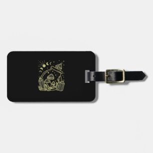 Etiqueta De Bagagem Goblincore Estética Cottagecore Academia Cogumelo