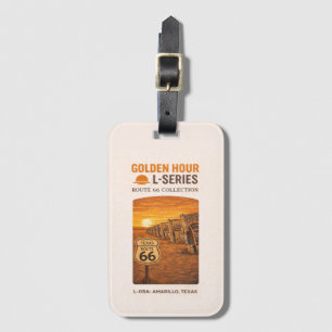 Etiqueta De Bagagem Golden Hour Route 66 L-Series Amarillo Texas