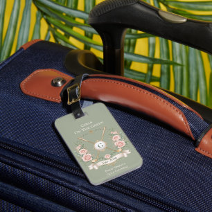Etiqueta De Bagagem Golfe Feminino Personalizado