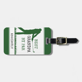 Etiqueta De Bagagem Golfer BEST GRANDPA POR PAR Personalizado