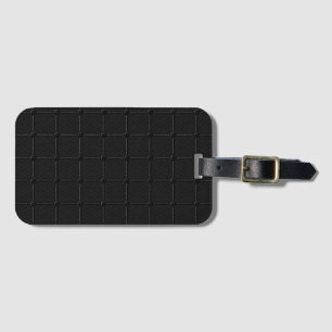 Etiqueta De Bagagem Grade Industrial Geométrico Minimalista Carbono Pr