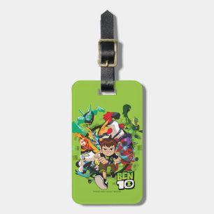 Etiqueta De Bagagem Gráfico Ben 10 Alienígena Rush