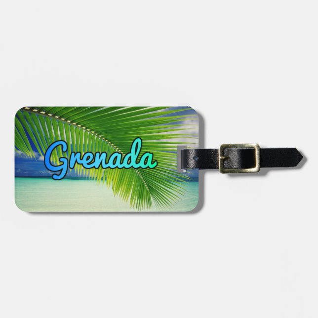 Etiqueta de bagagem Granada (Frente Horizontal)