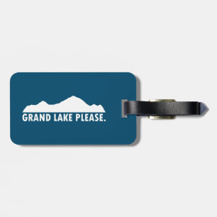 Etiqueta De Bagagem Grand Lake Colorado, por favor