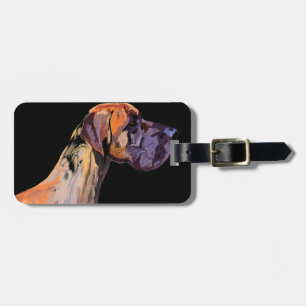 Etiqueta De Bagagem Great Dane