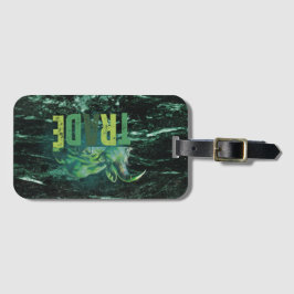 Etiqueta De Bagagem Green bull | Trade Design | Marble