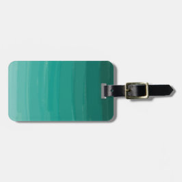 Etiqueta De Bagagem Green Ombre