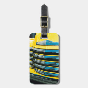 Etiqueta De Bagagem Grill Amarelo