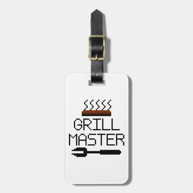 ETIQUETA DE BAGAGEM GRILL MASTER (Frente Vertical)