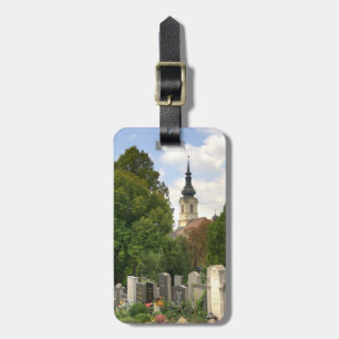 Etiqueta De Bagagem Grinzinger Friedhof, Wien Österreich