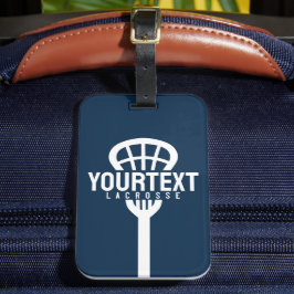 Etiqueta De Bagagem Grupo de TEXTOS PERSONALIZADO do Jogador de Lacros