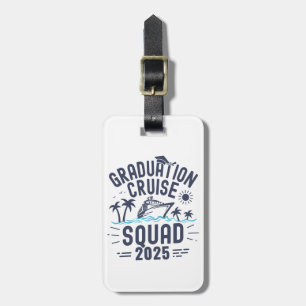 Etiqueta De Bagagem Grupo de Viagem de Formando Esquadrão de Cruzament