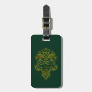 Etiqueta De Bagagem Guardas de Elven do ícone do protetor de Mirkwood