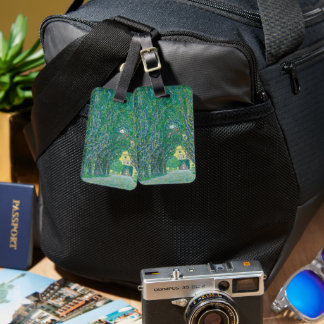 Etiqueta De Bagagem Gustav Klimt: Avenue of Schloss Kammer Park