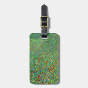 Etiqueta De Bagagem Gustav Klimt - Campo de Papoulas