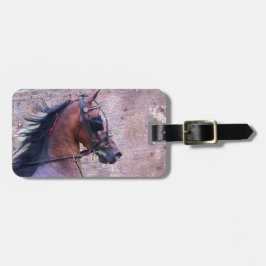 Etiqueta De Bagagem Hackney Grunge