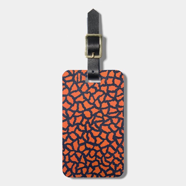 Etiqueta De Bagagem Hallowsheen (Frente Vertical)