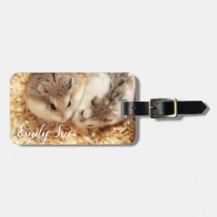 Etiqueta De Bagagem Hammyville - Hamster Bonito