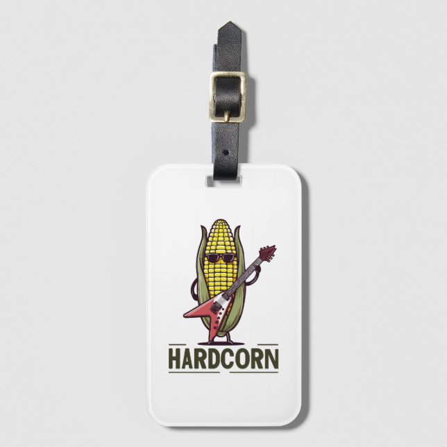 Etiqueta De Bagagem HardCorn (Frente Vertical)