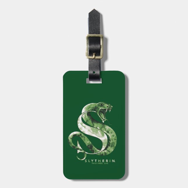 Etiqueta De Bagagem Harry Potter| Cobra SLYTHERIN™ (Frente Vertical)