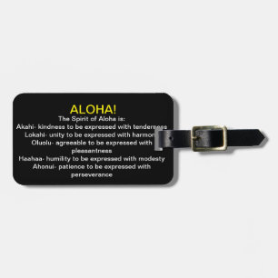 Etiqueta De Bagagem Havaí Aloha