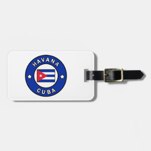 Etiqueta De Bagagem Havana Cuba