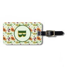 Hawaiian Tropical Fruit Cream Custom Luggage Tag