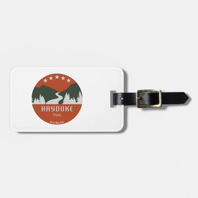 Etiqueta De Bagagem Hayduke Trail (Frente Horizontal)
