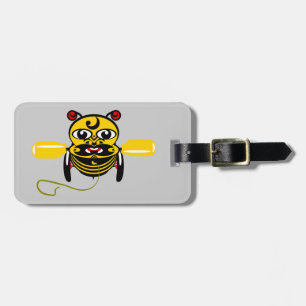 Etiqueta De Bagagem Hei Tiki Bee Toy Kiwiana