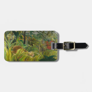 Etiqueta De Bagagem Henri Rousseau - Surpreso!