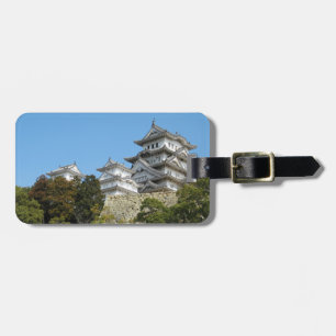 Etiqueta De Bagagem Himeji Castle 姫 路 城, Hyogo, Japão