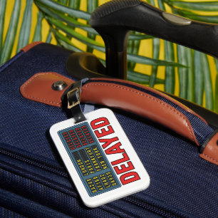 Etiqueta De Bagagem História da Minha Vida Viagem Atrasada