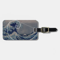 Hokusai encontra Fibonacci, relação dourada
