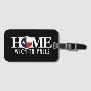 Etiqueta De Bagagem HOME Wichita Falls Texas