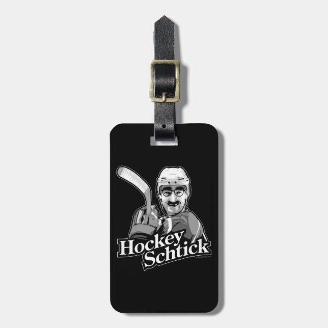 Etiqueta De Bagagem Hóquei Schtick (Frente Vertical)