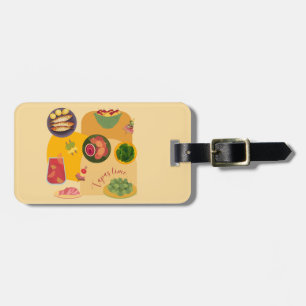 Etiqueta De Bagagem Hora de Tapas